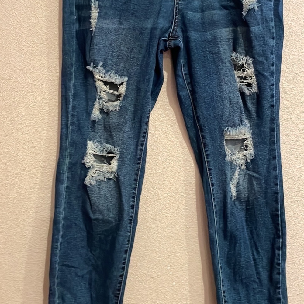 WAX JEANS STRAIGHT LEG Y2K style size 13 juniors - Picture 4 of 8